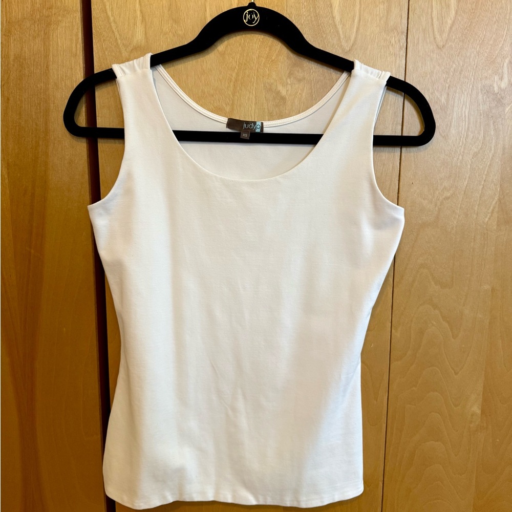 Judy P Scoop Neck Tank Top Size XS.